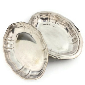 Silver Plated Platters Set