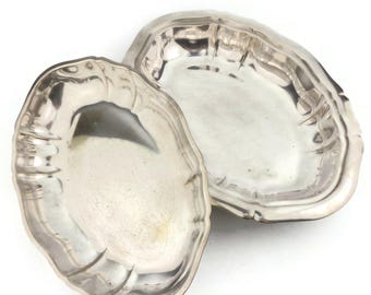 Silver Plated Platters Set