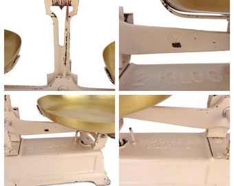 フランス製天秤、アンティーク製天秤フランス、ヴィンテージ製天秤 2