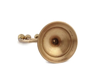 ユダヤ教のメノーラ真鍮キャンドルホルダー 7 本のキャンドル