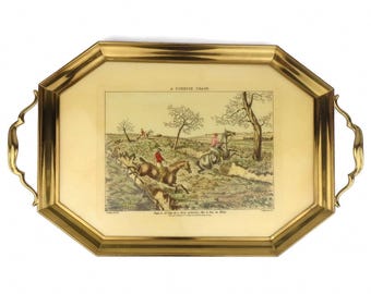 Vintage Serving Tray, Belgian Serving Tray