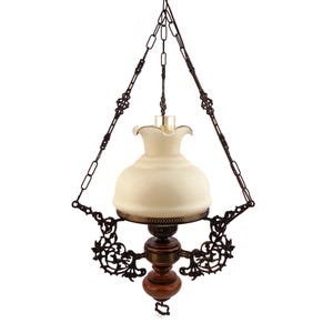 Antique Chandelier, Vintage Hanging Lamp, Ceiling Hanging Lamp