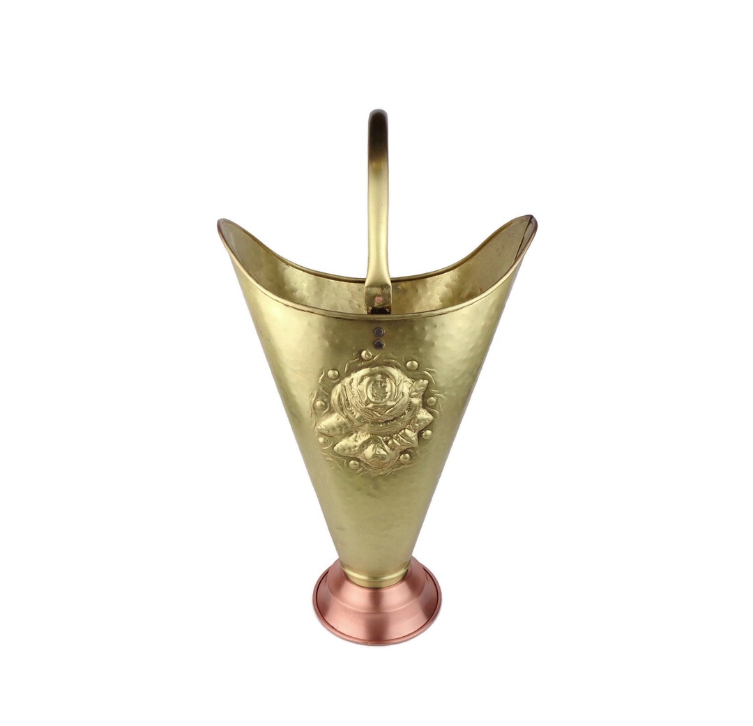 Antique Brass Umbrella Stand, Vintage Brass Umbrella Holder Etsy