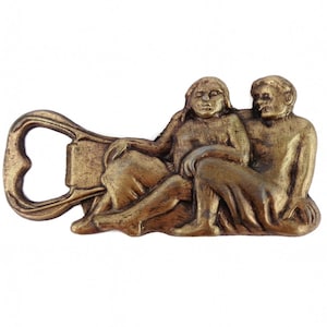 Antique Brass Bottle Opener, Vintage Bottle Opener, Collectible Bottle Opener