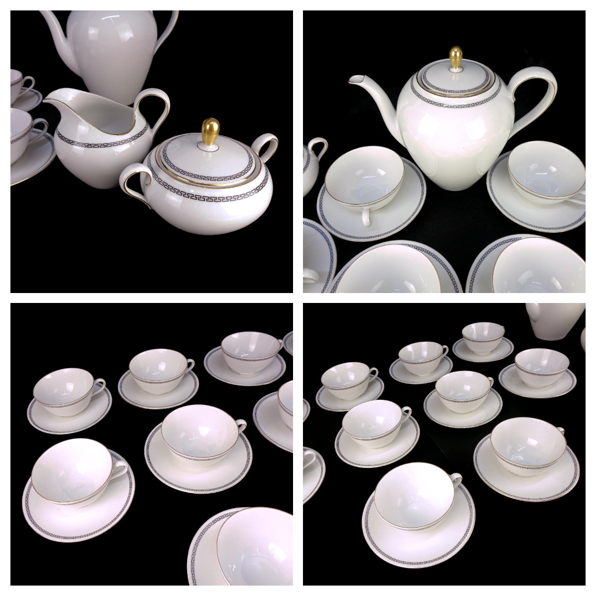 Vintage Porcelain Tea Coffee Set, Bavarian Porcelain Coffee Tea Set - Etsy