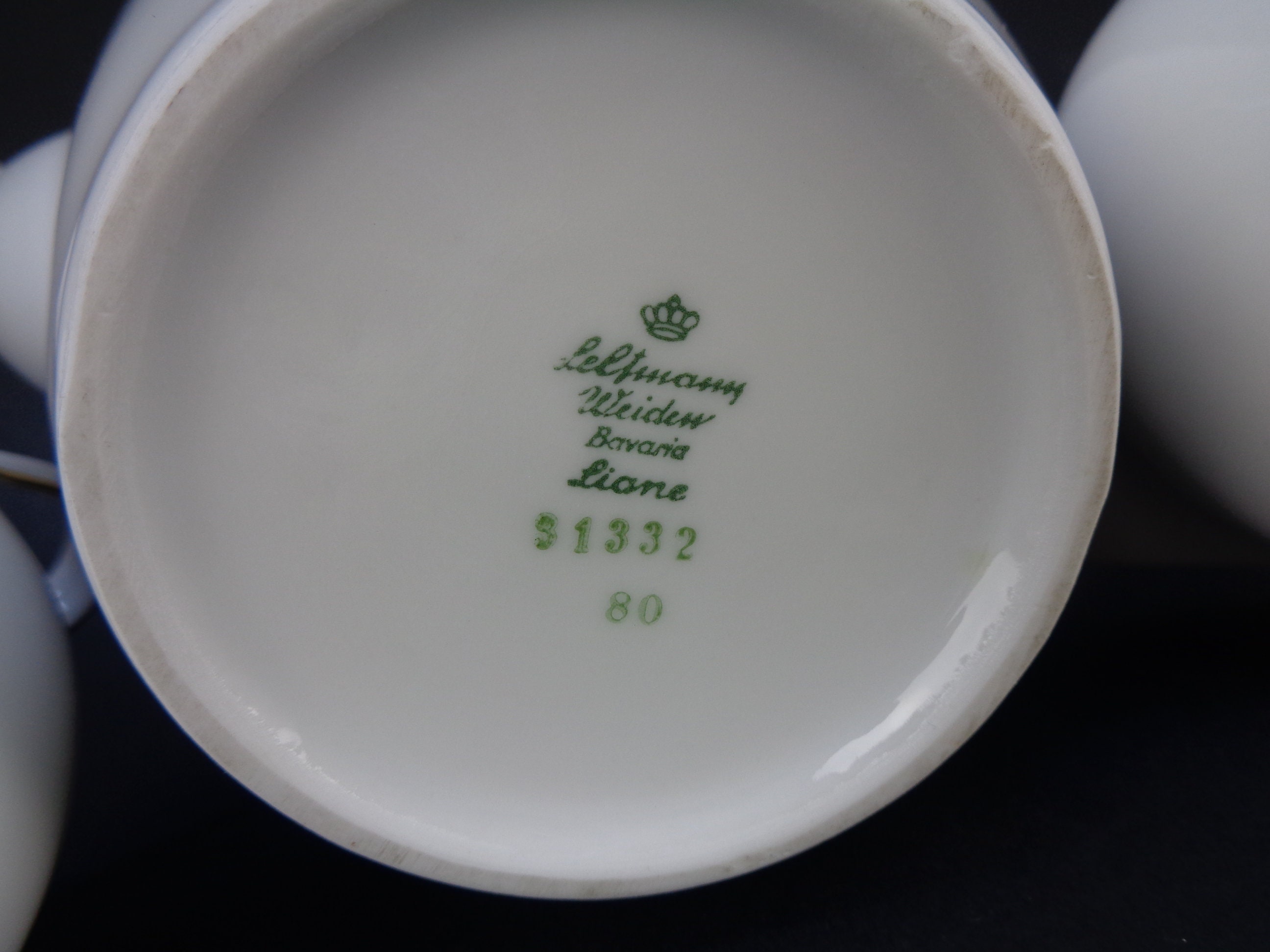 Vintage Porcelain Tea Coffee Set, Bavarian Porcelain Coffee Tea Set - Etsy