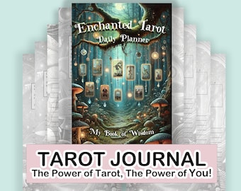 Daily Tarot Journal: Grimoire Planner for Shadow Work (Digital Download)