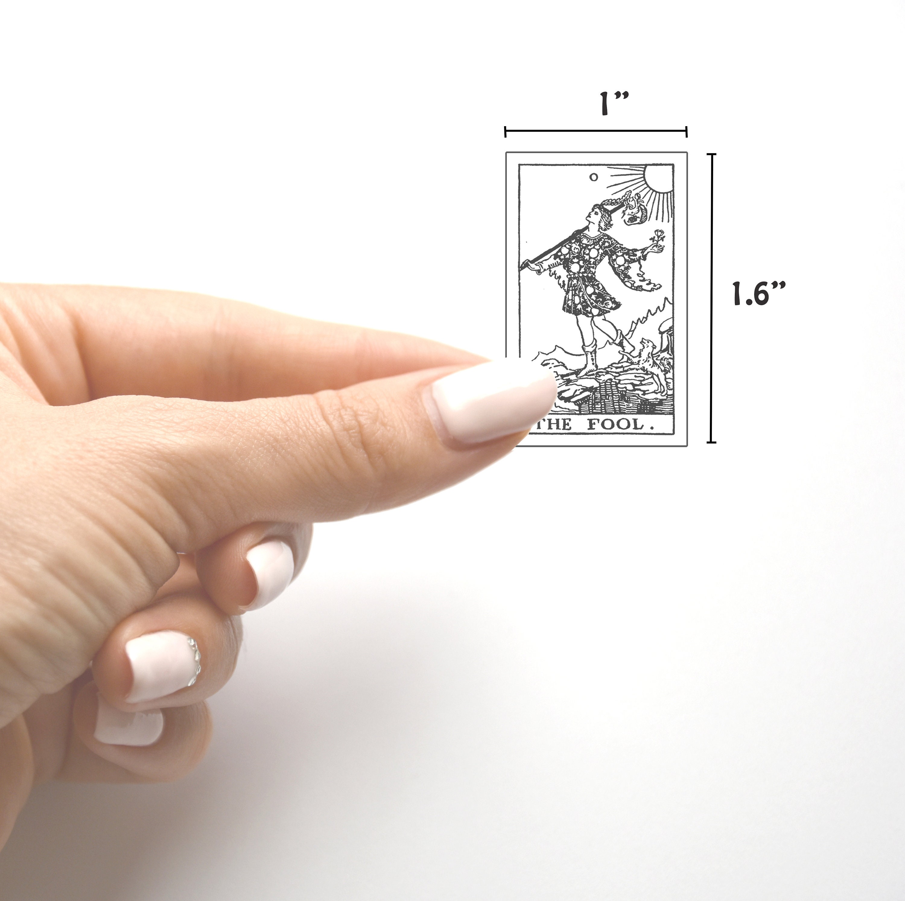 Tarot Stickers B/W, Printable Tarot Journaling, Instant Download ...