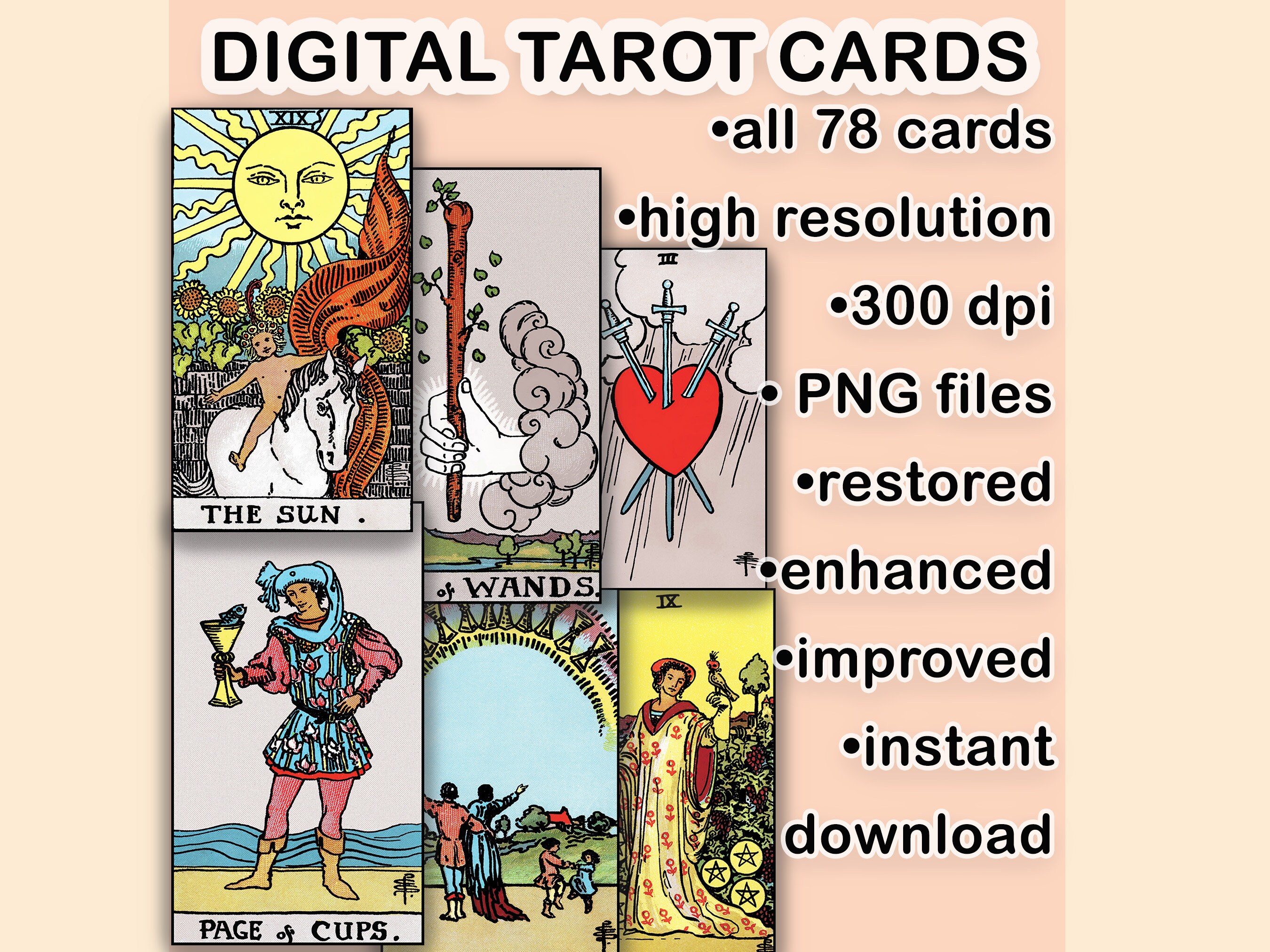 Mini Digital Tarot Stickers, Goodnotes Tarot Sticker Book, Tarot Sticker  Elements, Onenote Tarot Stickers, Digital Tarot Cards 