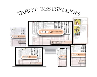 Beginner Tarot Journal Bundle: Printable Spreads & Stickers (Digital Download)