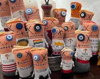 Voodoo Doll with/without voice recorder (Donald Trump parody)