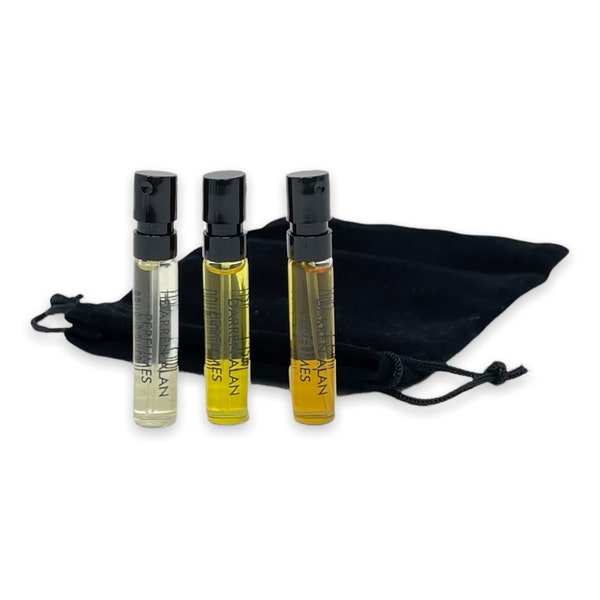 Darren Alan Perfumes Build your Own 3 Piece Discovery Set Hand Made Artisanal Fragrance
