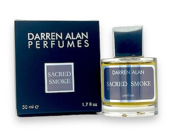 Sacred Smoke Eau de Parfum Hand Made Artisanal Fragrance by Darren Alan Perfumes