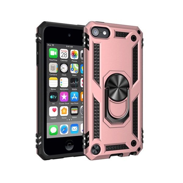 Case For Apple iPod Touch Gen 5th 6th 7th generation Heavy Duty Shockproof Armour Rugged kickstand Armor Protective Cover For iPod