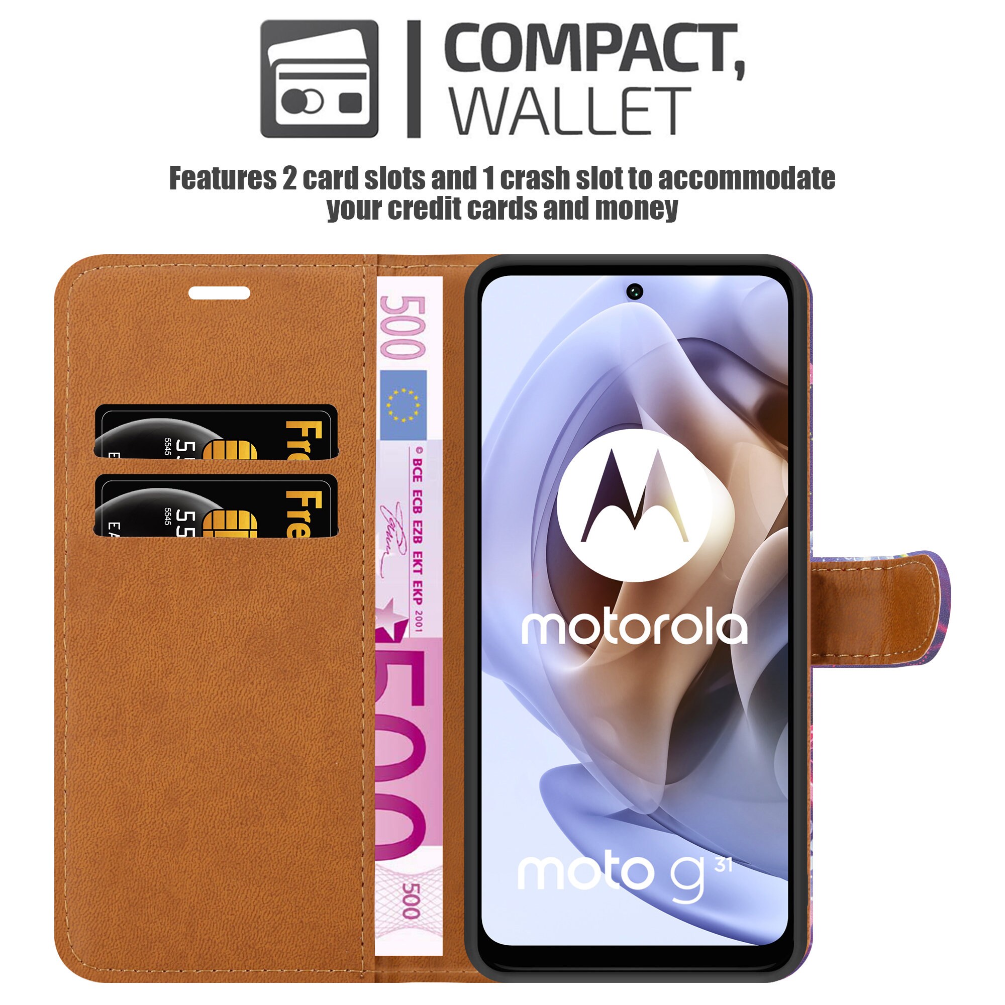 Koecya For Moto G 5G 2023 Case 6.5" 3D Cute Cartoon Bear Phone - View #8