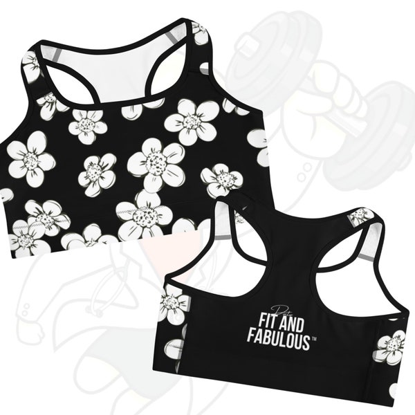 Sports Bra "STRONG DAISY"