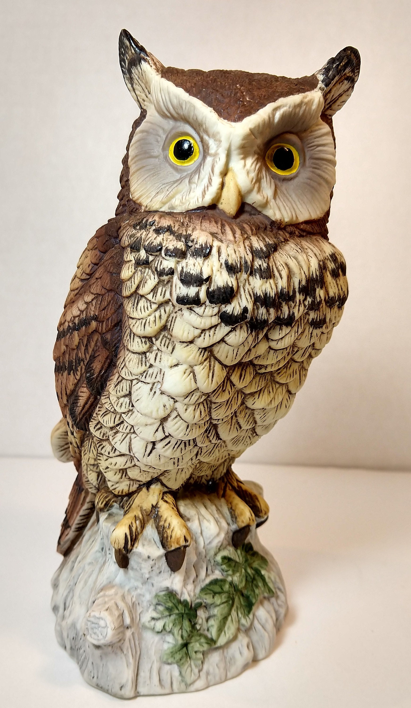 Great Horned Owl Andrea by Sadek Sadek 9339 Collectible Owl | Etsy