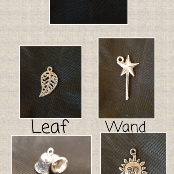 Additional charms for handfasting cord. Please message me with your selection, after placing order for cord.