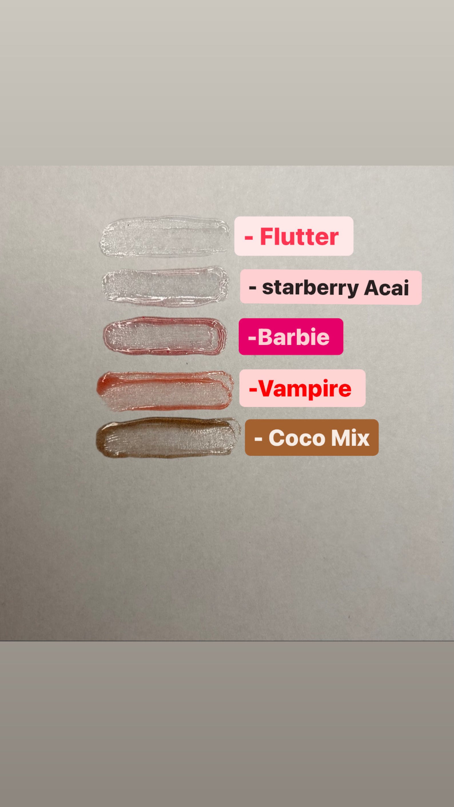 Olivia Rodrigo Vampire Theme Lip Gloss With Sheer Red Tint Etsy