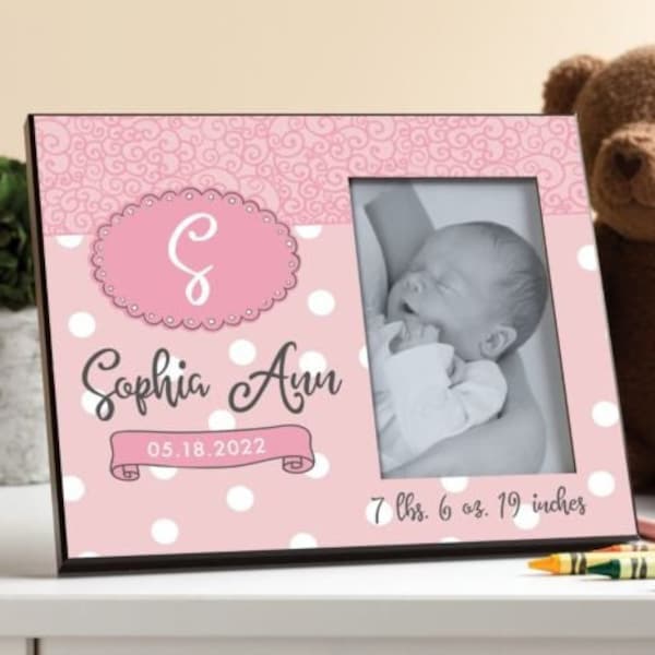Baby Girl Frames Etsy