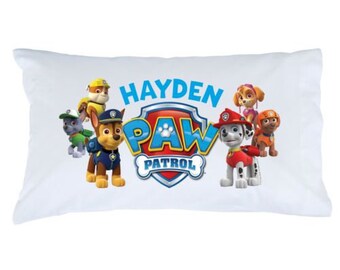 skye paw patrol pillowcase