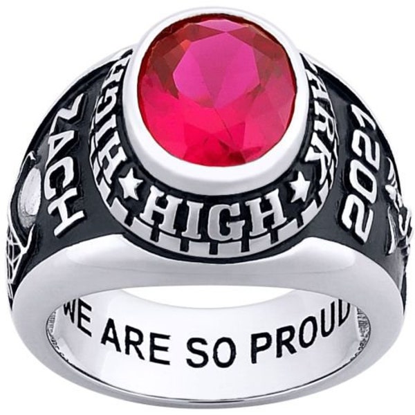 Mens Class Ring Etsy