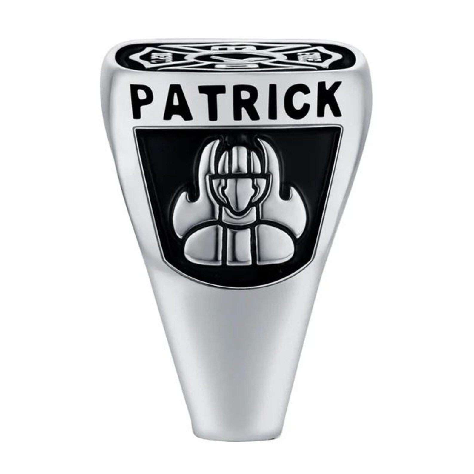 Firefighter First Responder Ring, Celebrium, Sterling Silver, Gold ...