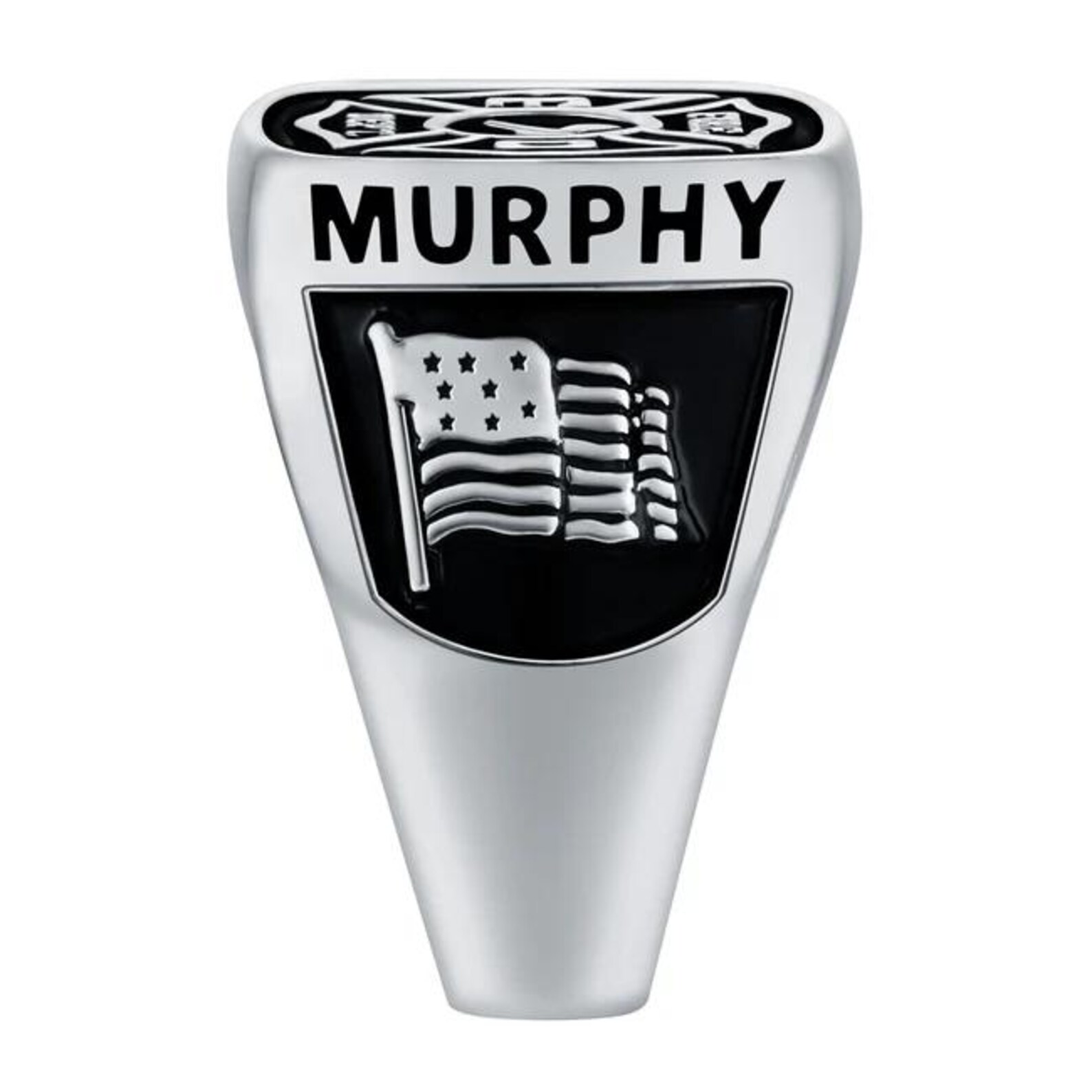 First Responder Rings Firefighter First Responder Ring, Celebrium, Sterling Silver, Gold ...