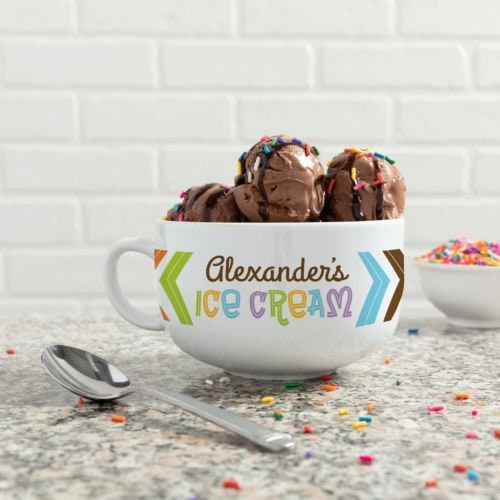 Personalized Ice Cream Bowl, Personalized Dad Ice Cream Bowl, Custom Ice  Cream Bowl, Father's Day Gift, for Dad, Ice Cream Gift gfyu429623 