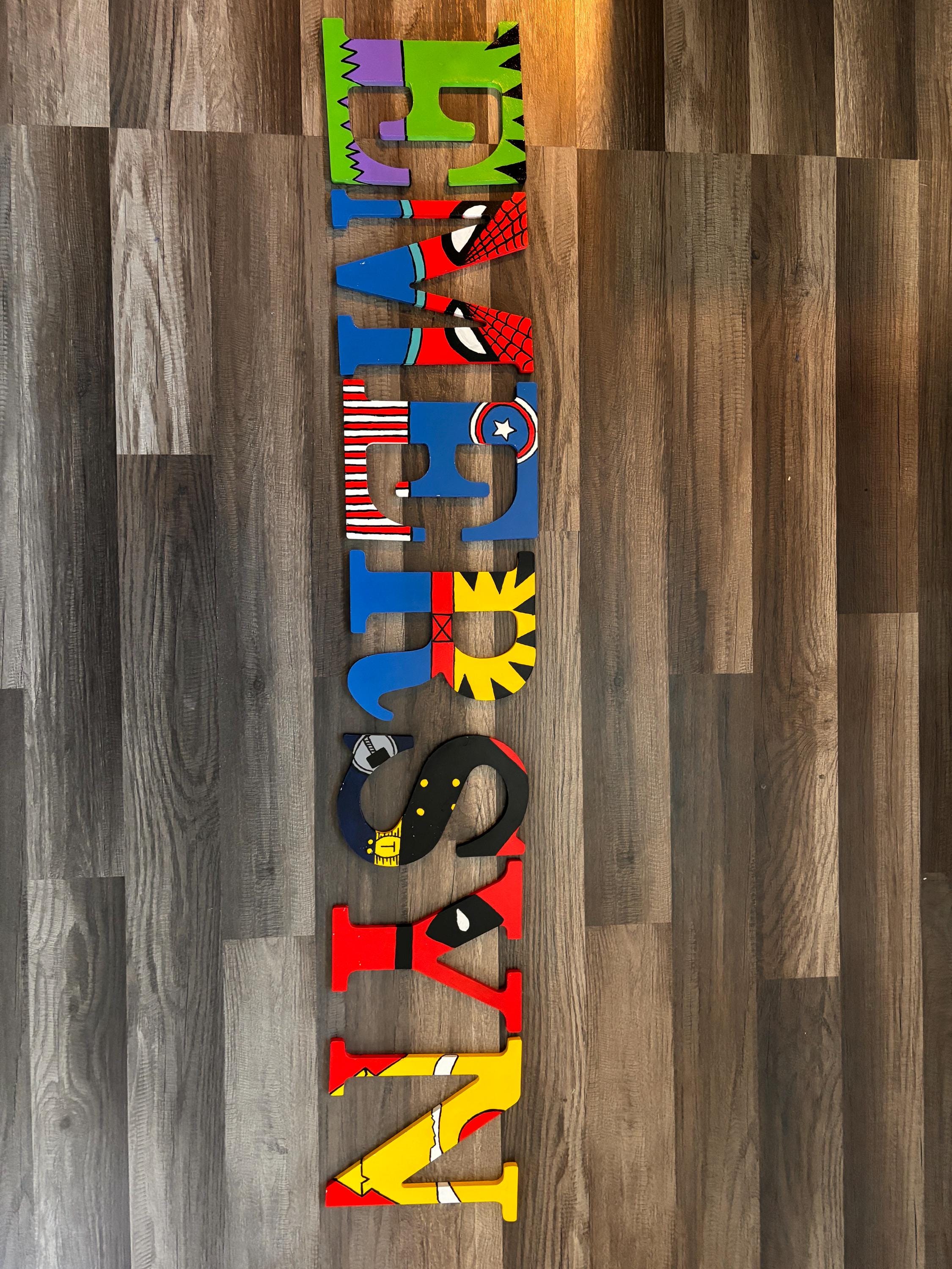 Custom Painted Letters - Etsy
