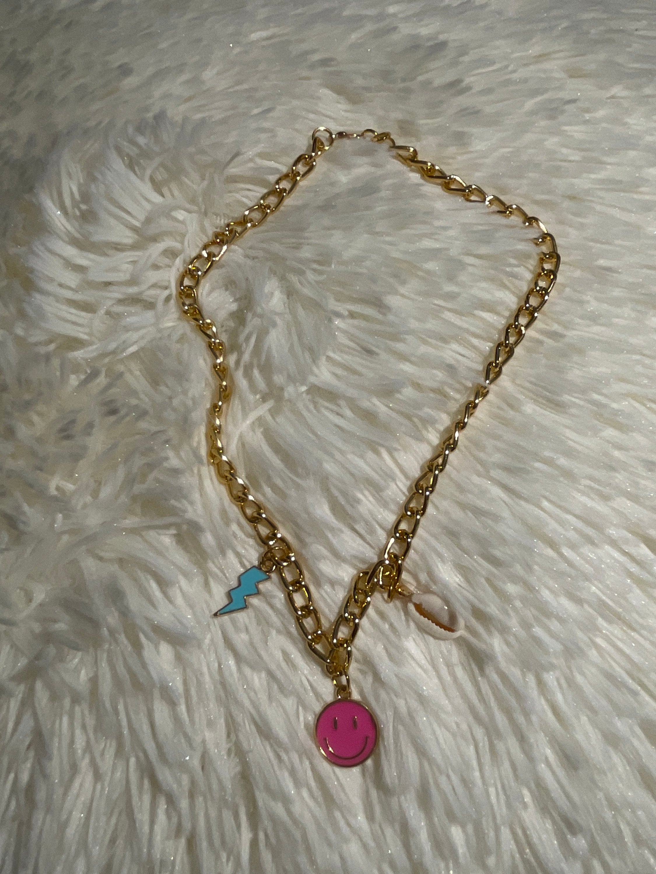 Customizable Charm Necklace Etsy