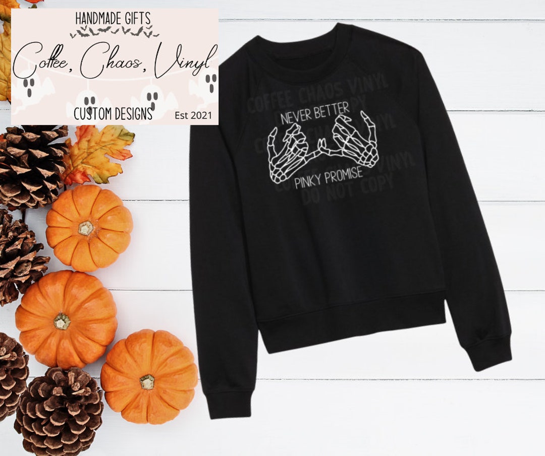 Skeleton Pinky Promise Etsy