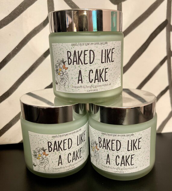 Cannabis Themed Candle Etsy