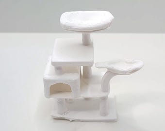 3D-utskrivet miniatyrklösträd – dockskåpsmöbler i skala 1:12
