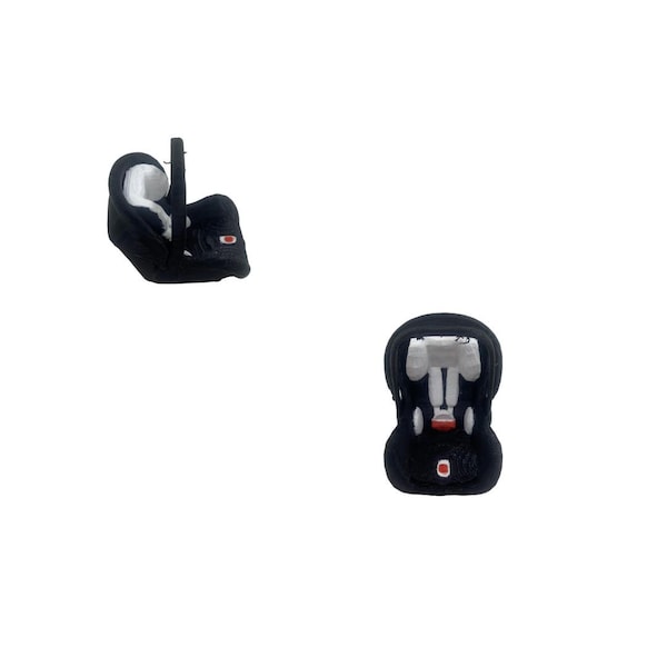 Mini Dollhouse Baby Car Seat  Carrier – 1:12 Scale | Realistic Infant Carrier for Miniature Scenes - Original