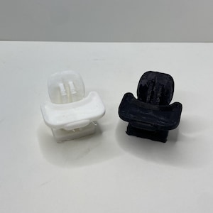 Miniature Baby Booster Feeding Seat – 3D Printed Replica | 1:12 Scale Dollhouse Accessory V4
