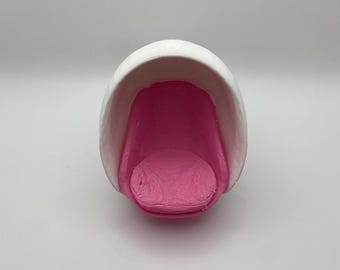 1:12 Scale Egg Chair – Realistic 3D Printed Dollhouse Furniture – Miniature Lounge Seating - V2