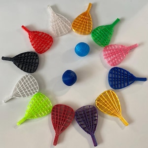 Unleash Your Racquetball Passion with 3D Printed Mini Paddles and Ball!