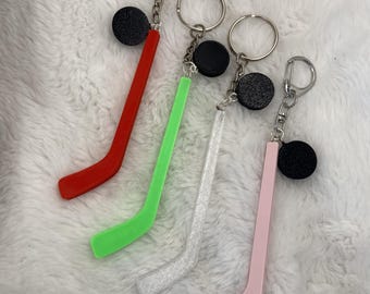 Mini Hockey Stick Keychain: Rare Sports Fan Accessory