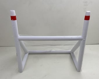 Mini portería y balones de fútbol gaélico / Decoración de mesa impresa en 3D