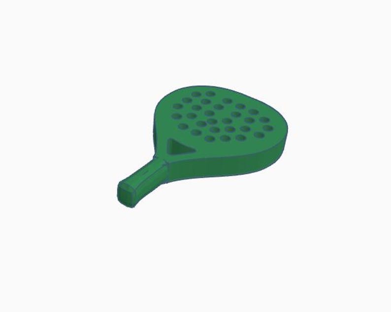 Padel and Ball STL | 3D Print File | Digital Download | Paddle Ball ...