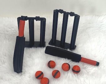Mini juego de críquet negro: Demon Slayer, juguete deportivo para el hogar, minijuego de escritorio