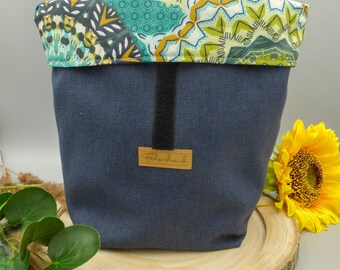 Lunch bag, recycled polyester, bread bag