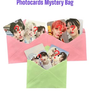 Cartes photo mystères Stray Kids | Coffret surprise avec plusieurs cartes | Édition collector