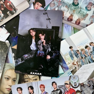 Coffret de cartes photo Stray Kids – Cartes de groupe et d'unité pour les fans | Collection SKZ