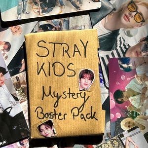 Paquete sorpresa de Stray Kids: 5 tarjetas Kpop hechas a mano. Idea de regalo STAY.