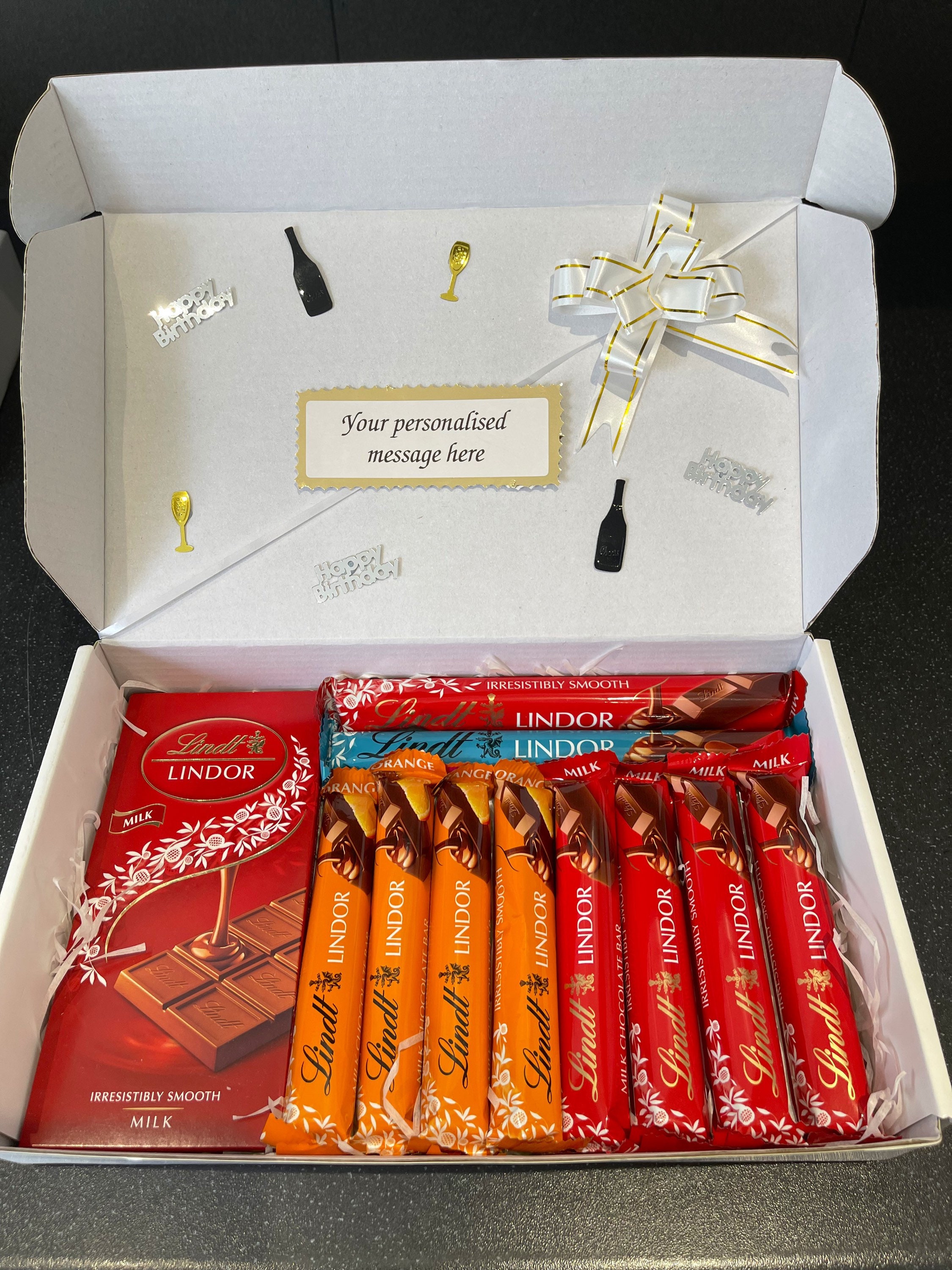 Lindt Lindor chocolate gift box Etsy