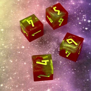 Set di dadi Cherry Limeade D6