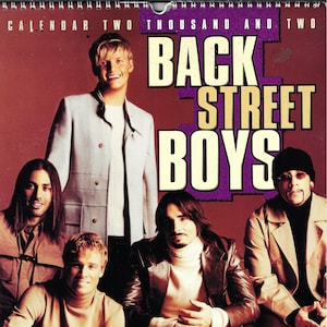 BACKSTREET BOYS - Nick Carter - Photo Calendar 2002