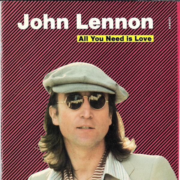 JOHN LENNON  - The Beatles - Tribute Magazine 1981